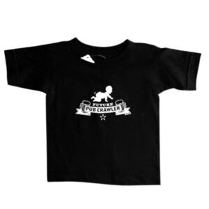 Bang-on Future Pub Crawler Black T-Shirt